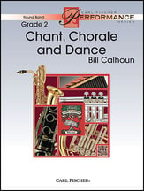 Chant, Chorale and Dance Concert Band sheet music cover